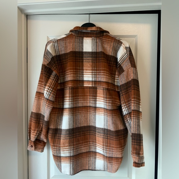 12th Tribe Rudy Plaid Shacket BNWT. Size Small. - Picture 3 of 4